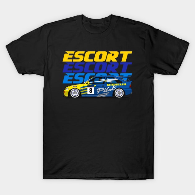 ESCORT RALLYE T-Shirt by shketdesign